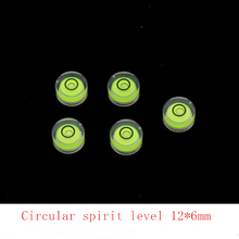 Hochpräzise horizontale wasserwaage mit umweltfreundlicher zielscheibe, runde libelle, mini-kreismessset