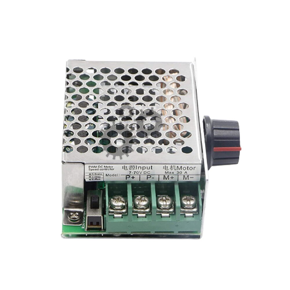 Dc Brush Motor Speed Controller Riorand 7-70v Pwm Dc Motor Speed Controller Switch 30a +12v Protection Switch Module