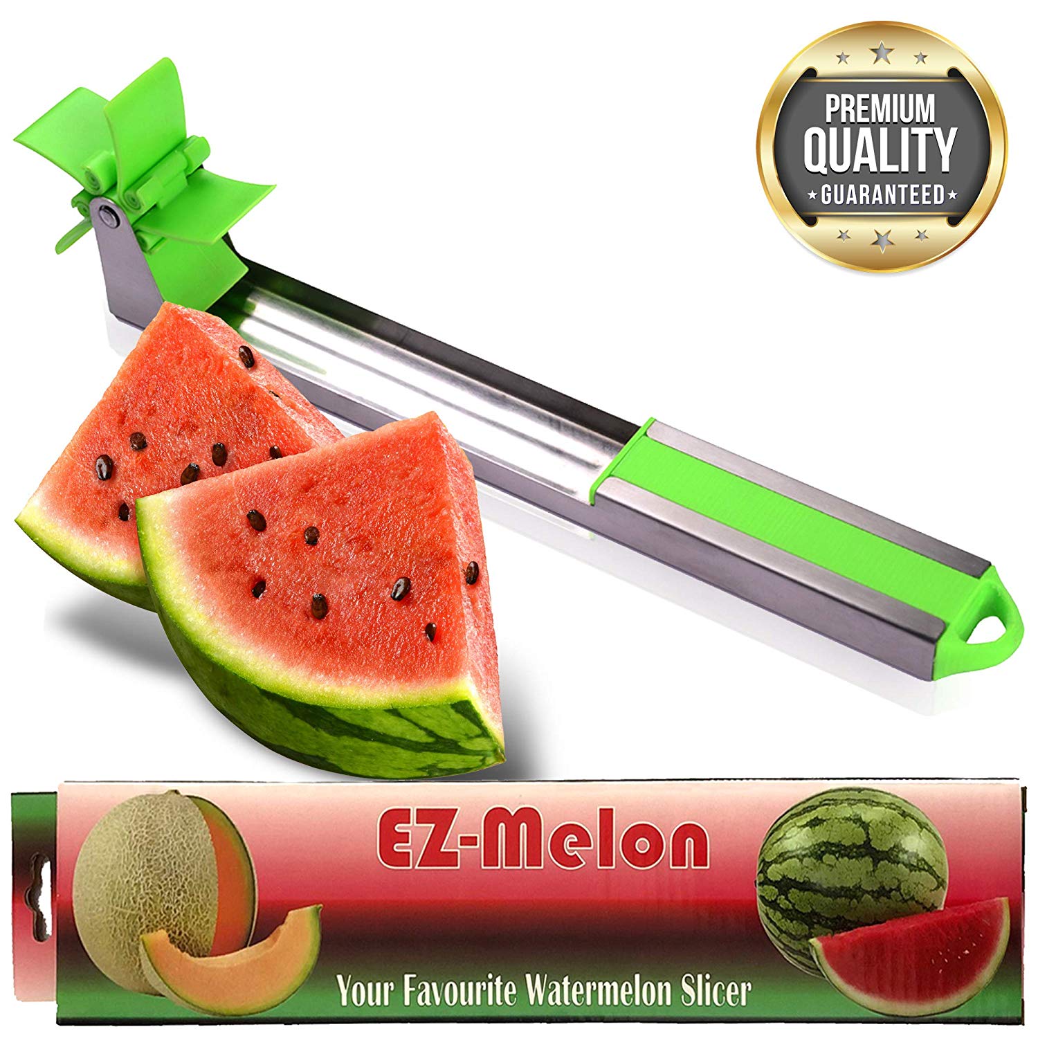Watermelon Windmill Slicer Melon Cutting Tool Melon Cube Cutter for