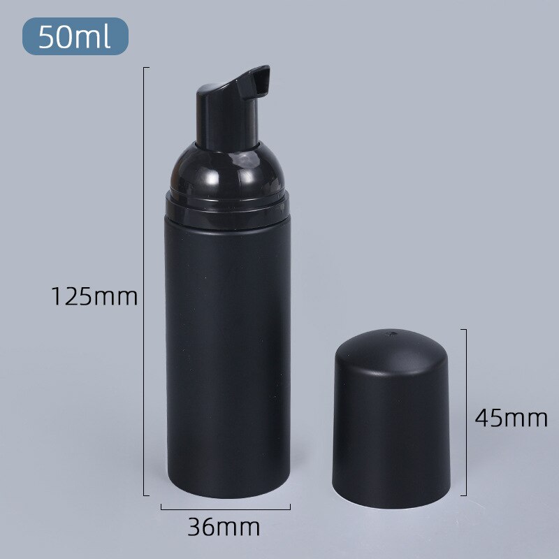 Foaming Bottle Hand Soap Mousses Forming Liquid Dispenser Bottle Shampoo Gel Plastic Refillable Bottle Forming Blttle 50ML: 06