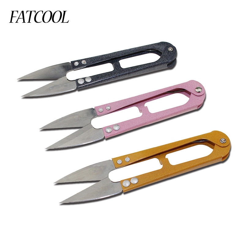 FATCOOL Garden Snips Shears For Succulent Flower Pruning Shears Bud Leaves Trimmer Bonsai Pruner Garden Tool 6Pcs/lot