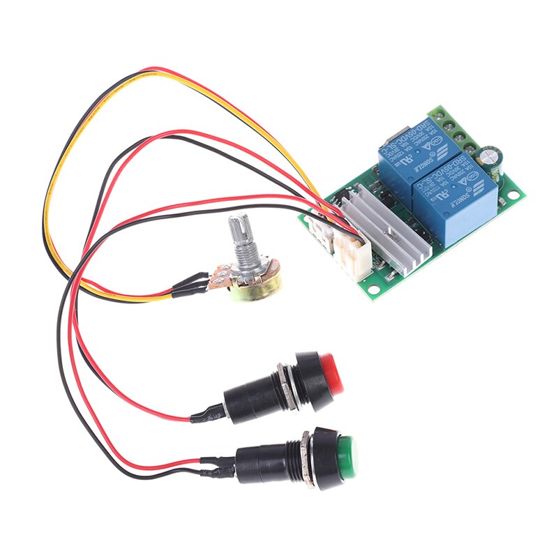 DC 6V 12V 24V PWM DC Motor Speed Controller Forward And Reverse Switch