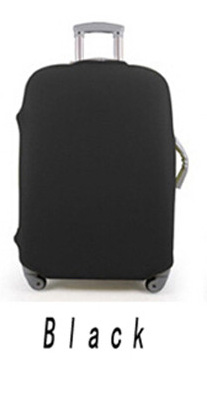 Travel Luggage Suitcase Protective Cover Trolley Case Travel Luggage Dust Cover Travel Accessories Apply: black / S