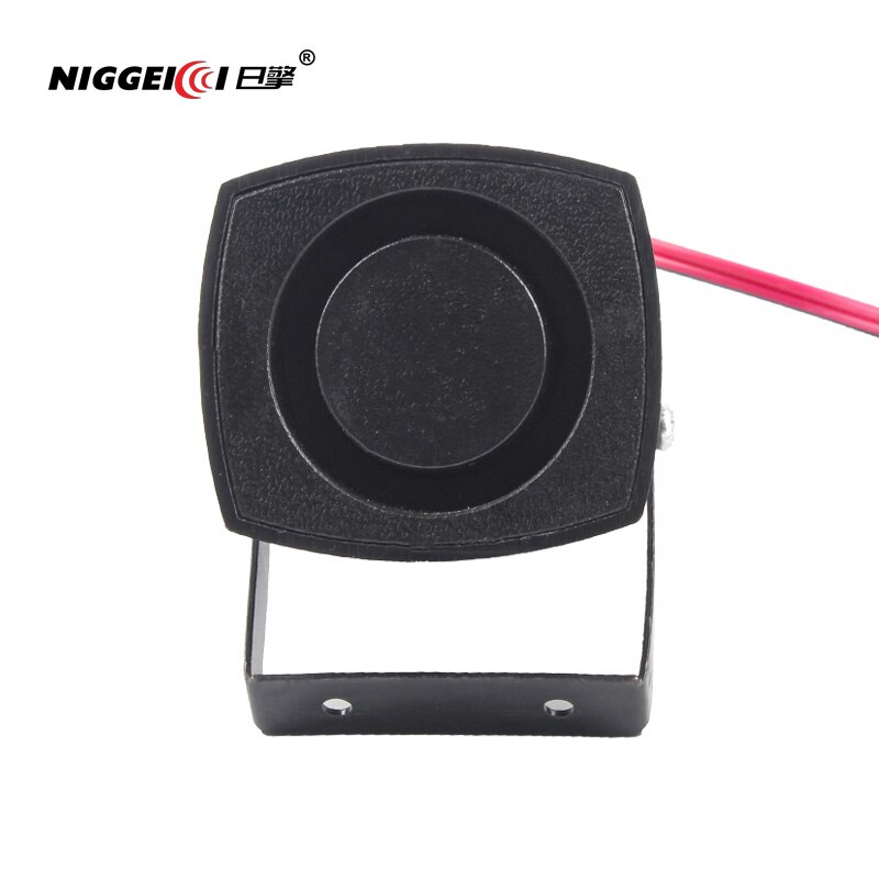 Dc 12V 100dB Auto Waarschuwing Sirene Geluid Signaal Backup Alarm Hoorns Beep Reverse Slanke Onzichtbare Luchthoorn Voor De auto