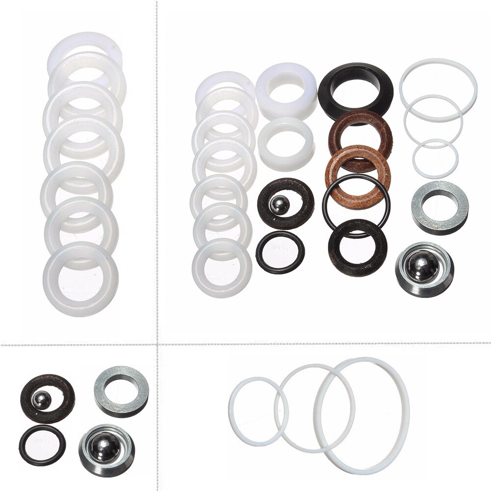 23pcs/set Airless Spray Seal Repair Kit Seal Assortment Easily Installation Sealing Gasket Washer Personal Car Elements