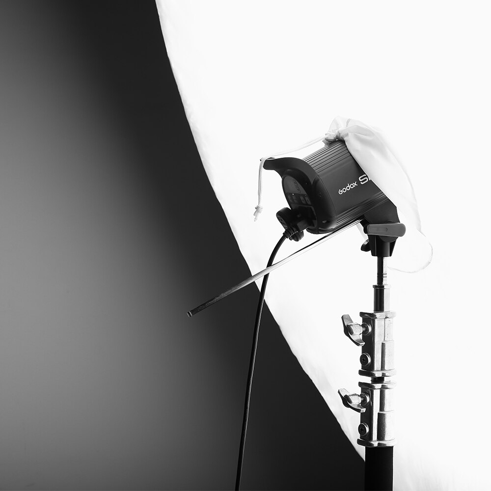 Studio Photogrphy 60 "150Cm Wit Zwart Reflecterende Verlichting Licht Paraplu Diffuser Cover (Diffuser Cover Alleen)