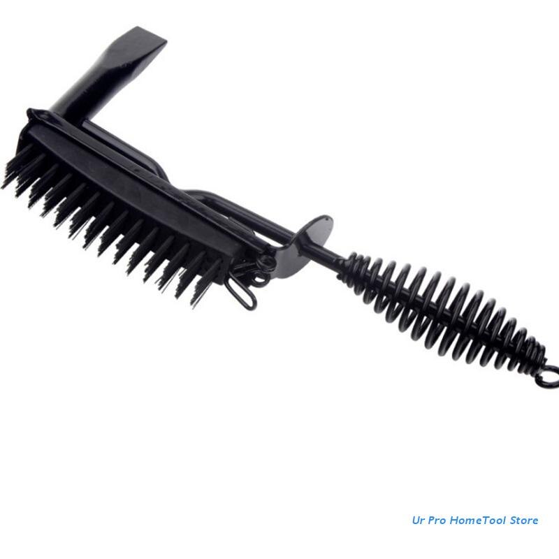 Marteau à scories avec fil, brosse de soudage, utilisé pour éliminer les débris de peinture, la rouille et le polissage, soudage Durable et Portable