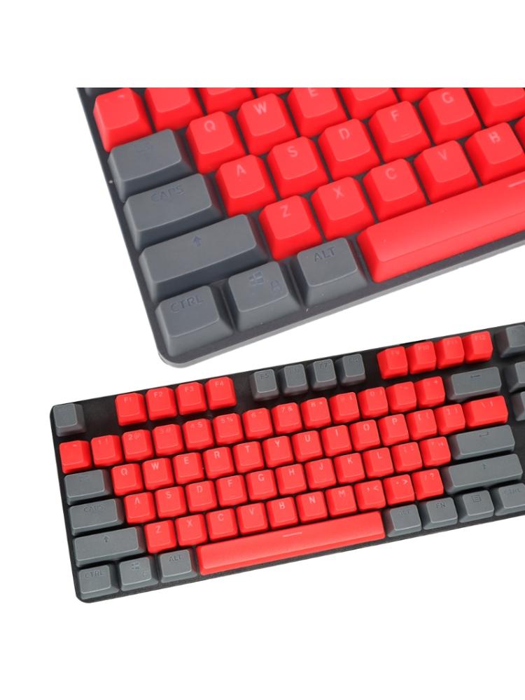 104 Keys Dual-Colour Keycaps Keyset for Game-player Mechanical Gaming Esports Gaming Keyboard Buttons Replace Key Cap GO