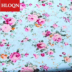 100% Katoen Gedrukt Satijn Rillingen Stof Gebruikt Voor Quilten Naaien Jurk Vrouwen Kleding Rok Schoen Door 100x150cm: B