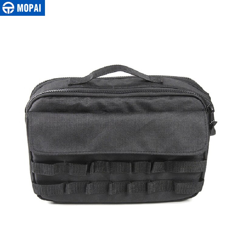 Accesorios para coches MOPAI, Kit de herramientas para el hogar, para viaje, deportes al aire libre, para acampar, bolsas de almacenamiento para Jeep Wrangler/Cherokee Series, estilismo para el coche