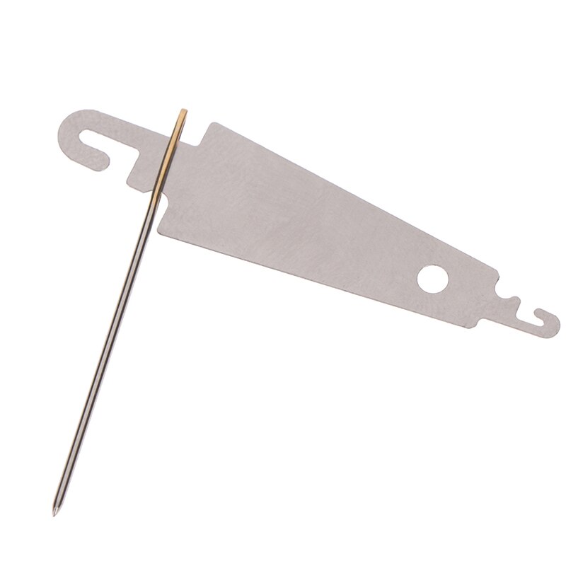 N2HAO 30 stücke Kreuz Stich Nadeln Gold Schwanz Nadel unverblümt Stickerei Nadel Kreuz Stich Hand Werkzeuge