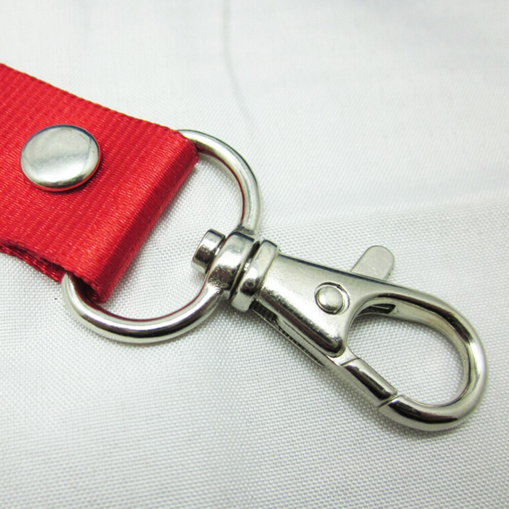 Correa de cuello para llaves, cordón para colgar tarjetas de identificación, nombre, insignia, teléfono móvil, DIY, 1 ud.
