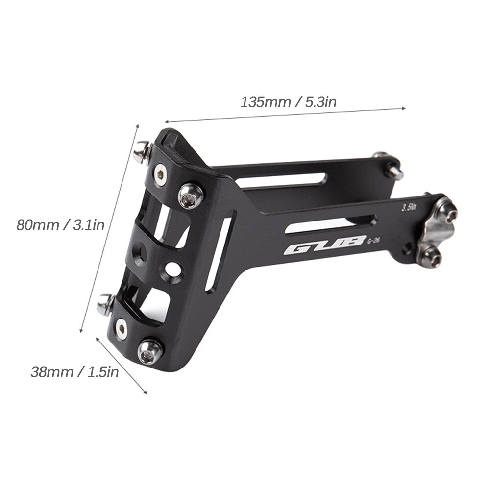 Bike Saddle Bottle Cage Holder Lightweight Solid Bike Water Bottle Cage Adapter Saddle Mount Rack Cycling Double Bottles Bracket: Default Title