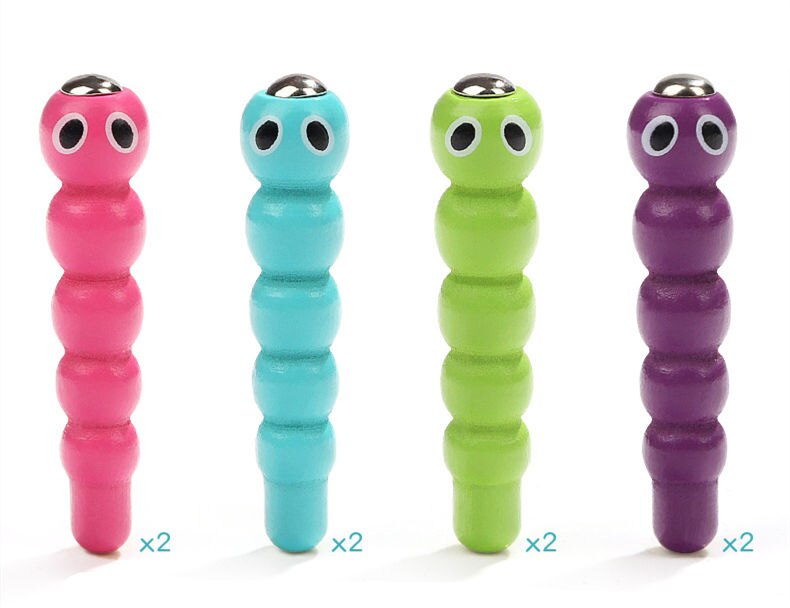 Kinderen Onderwijs Speelgoed De Vogels Vangen Wormen Magnetische Speelgoed Grappig Voeden Bugs Te Specht Game Houten Speelgoed Cadeau Voor Kinderen