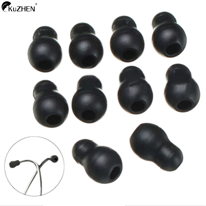 Auricolari morbidi riutilizzabili da 10 pezzi per stetoscopio Littmann in silicone