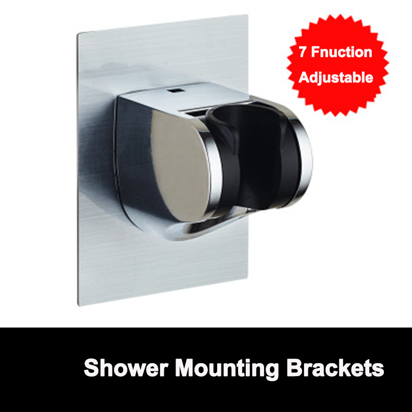 LEDFRE shower holder hand slider shower head clamp suction cup shower holder head holder shower bracket hanger for bathroom