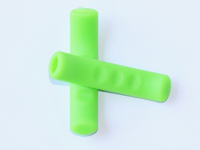 Palancas de freno para bicicleta de montaña, accesorio para bici con Cable de freno FR5 FR7: green