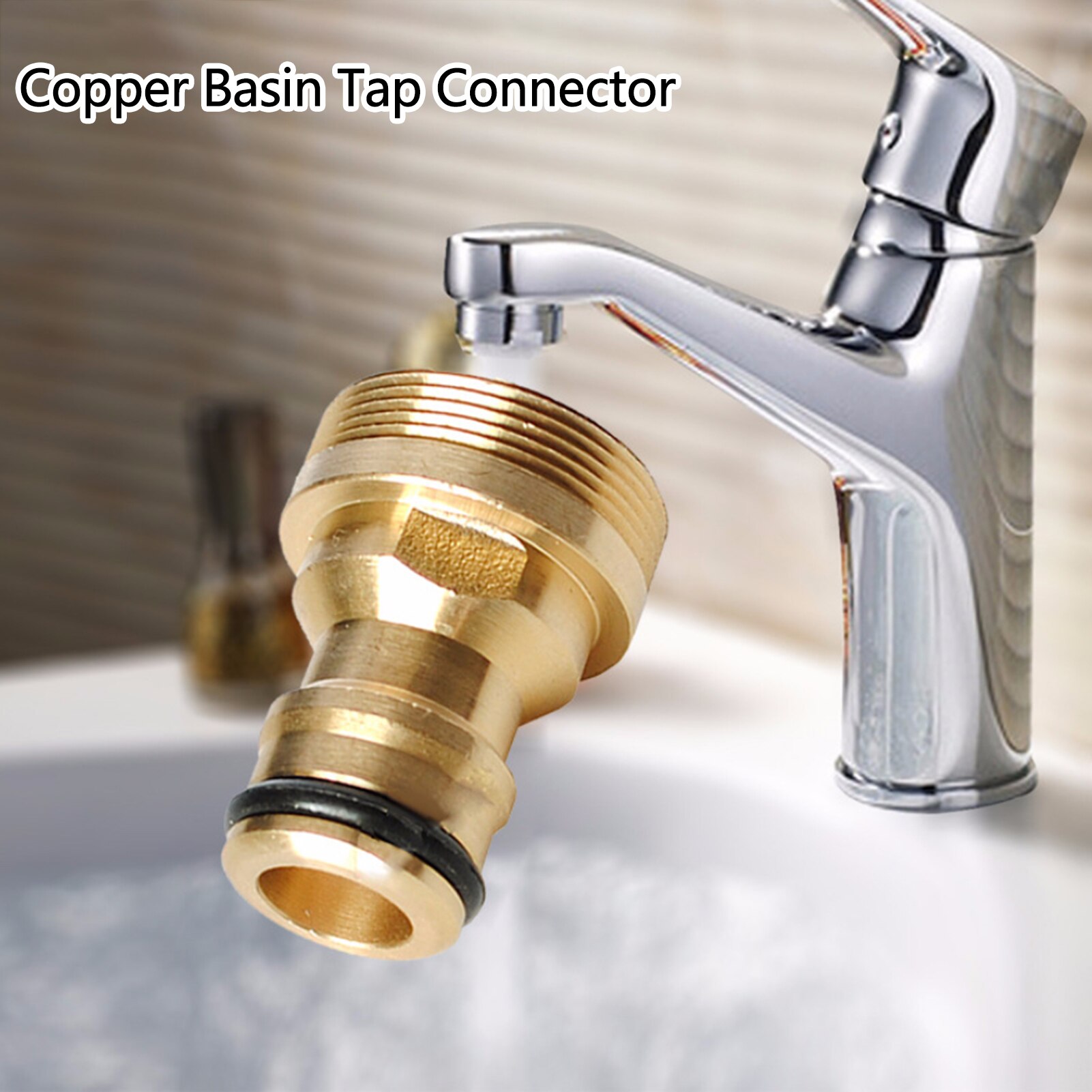 Basin Tap Connector Kitchen Tap Thread Connector Mixer Garden Hose Car Sprayer Adaptor Tap Fitting