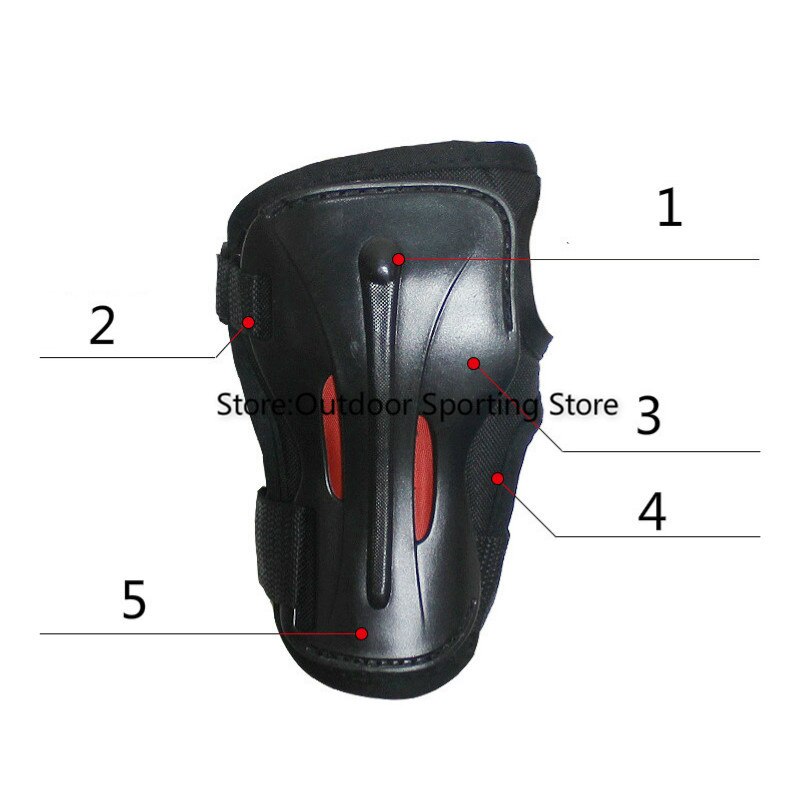 Protège-poignets montants Protection de paume de soutien pour le patinage en ligne Ski Snowboard Protection de vitesse à roulettes hommes femmes protège-main