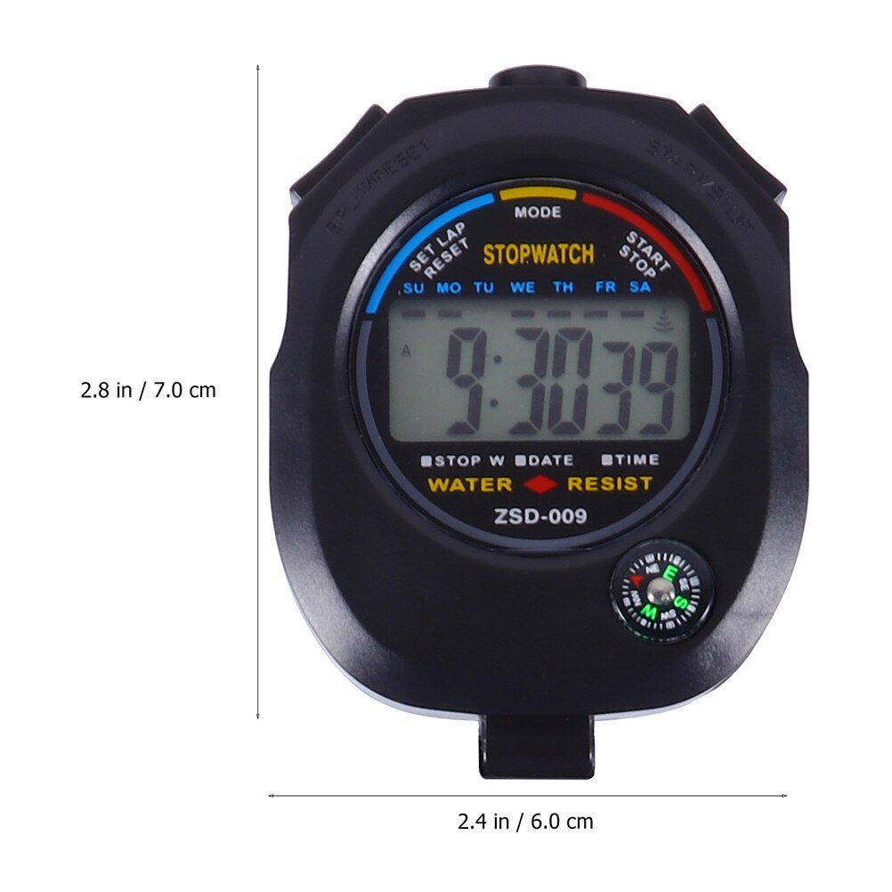 2PCS Electronic Watches Referee Sports Timers Referee Running Stopwatches