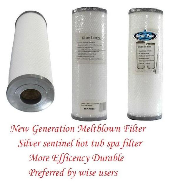 Australië Nieuw-zeeland Liever Meltblown tub spa filter 33.5cm lang 12.5cm Diameter 5.5cm gat op twee zijden