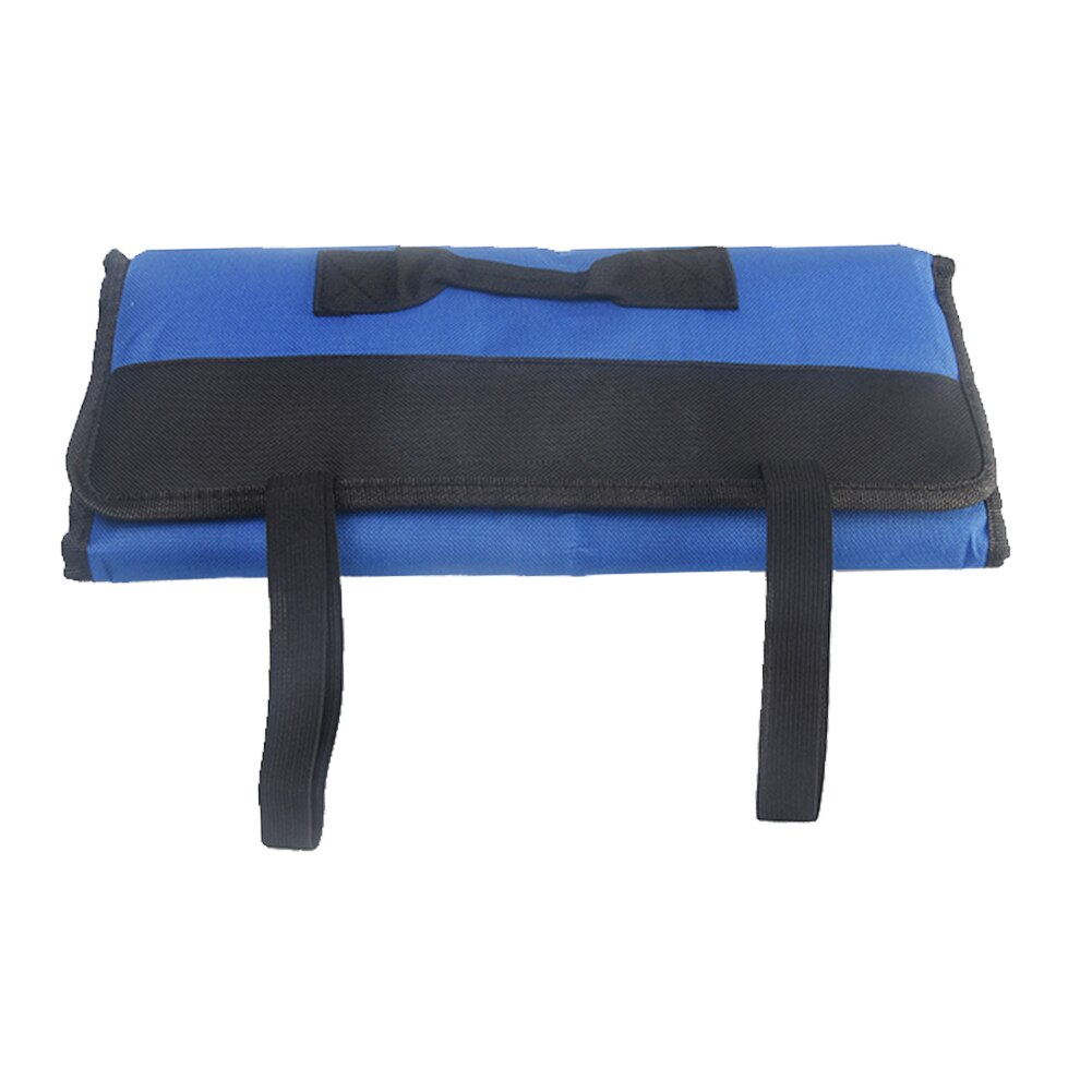 Multifunctionele Gereedschapstas Praktische Handgrepen 600D Oxford Doek Beitel Roll Zakken Voor Tool Instrument Case: Blue