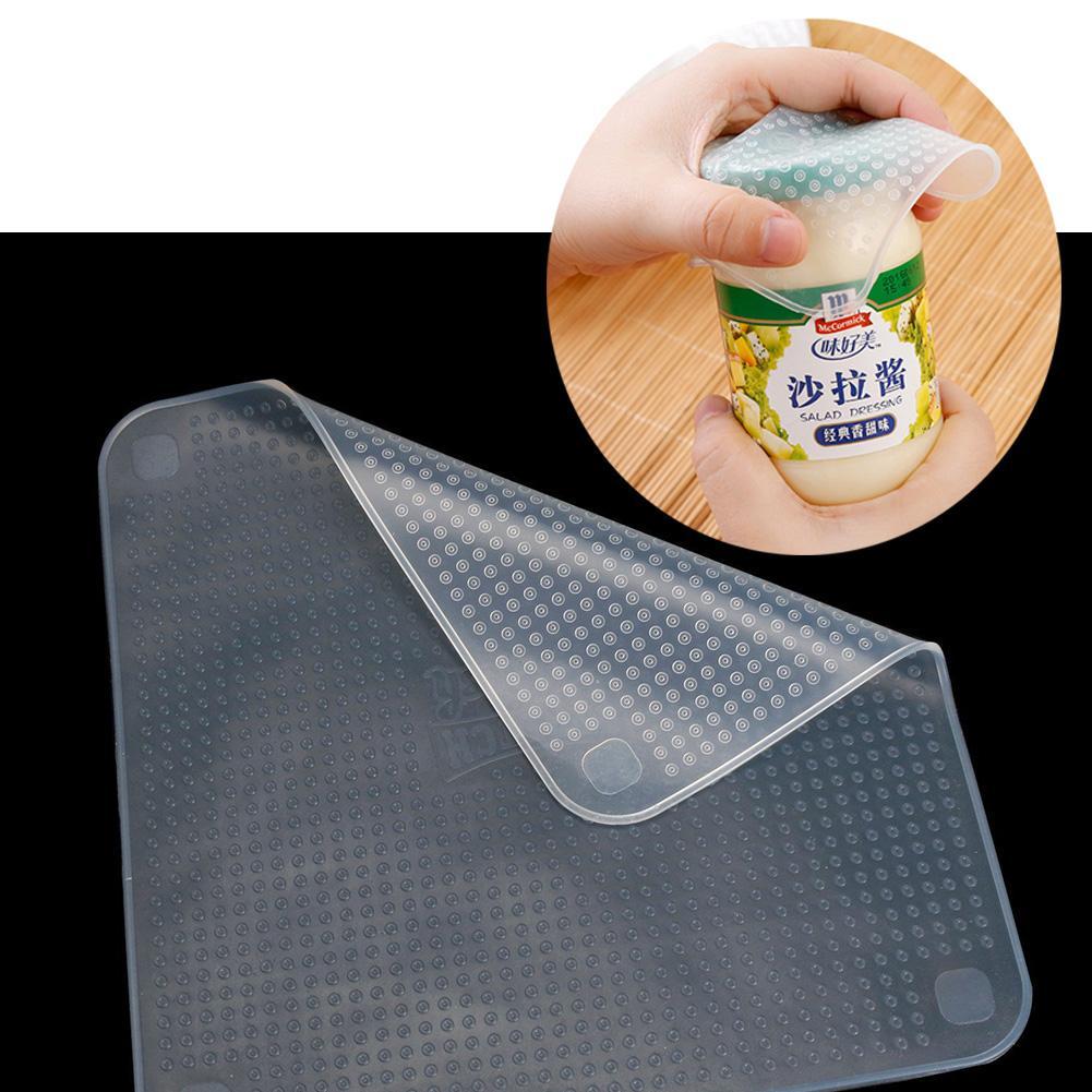 Food Fresh Keeping Saran Wrap Multifunctional Reusable Silicone Food Wrap Seal Cover Lid Stretch Envoltura De Alimentos