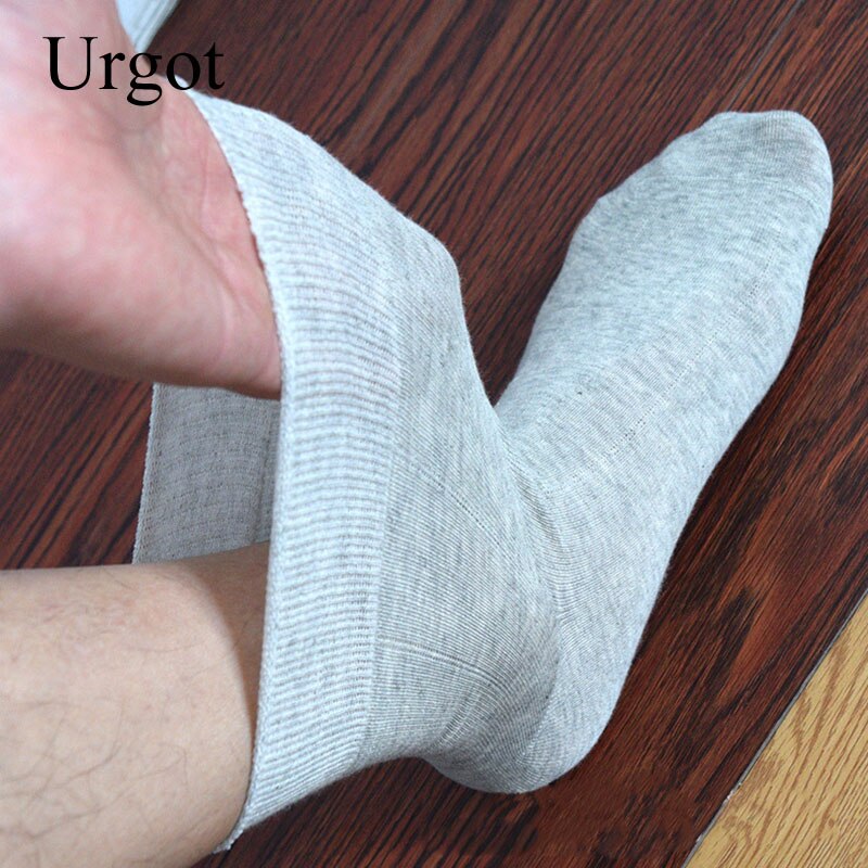 Urgot 5 par #39 butikk pluss butikk størrelser 48,49,50 alle-kamp uformelt virksomhet anti-lukt menn sokker sox meias calcetines hombre