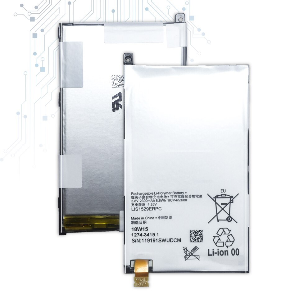 Voor Sony Xperia Z1 Compact Mini Z1mini D5503 M51w SO-04F LIS1529ERPC 2300Mah Mobiele Telefoon Vervangende Batterij