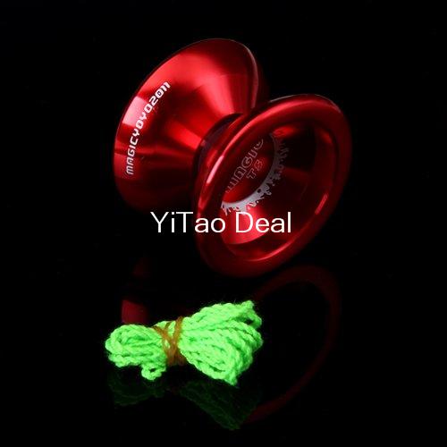 Magic yoyo red  t5 legering aluminium yo-yo yoyo leksak