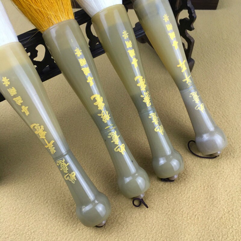 Exquisite Chinese Calligraphy Brush Pen Woolen Hair Hopper-shaped Brush Chinese Painting Brush Chinese Traditional Brush Supply