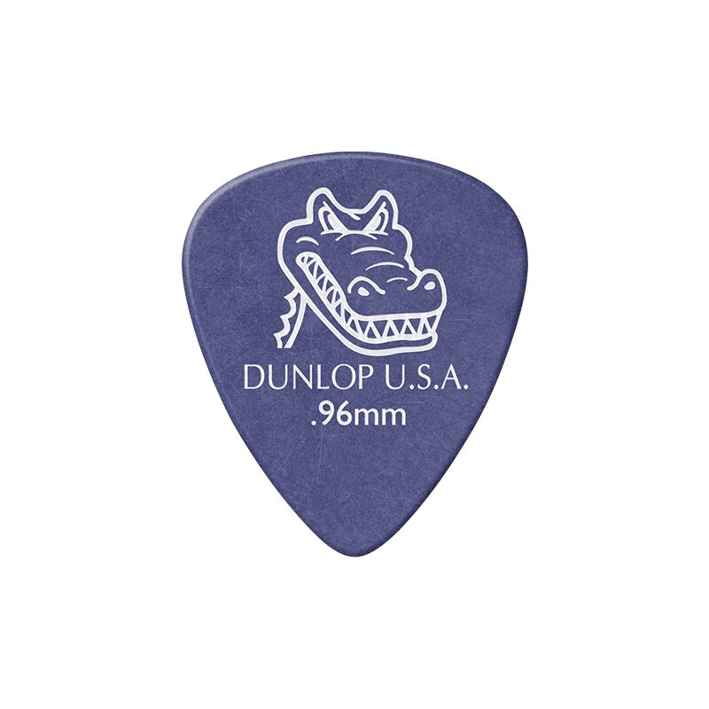 1 pièce de guitare Dunlop Gator Grip médiator pièces de guitare Vintage accessoires médiator guitare 0.58/0.71/0.96/1.14/1.50/2mm: 0.96mm