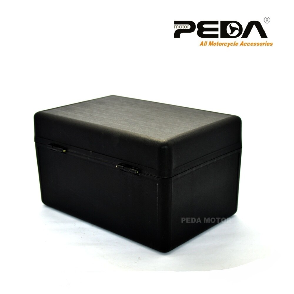 e Bike hard box Motorcycle Top Case Scooter Trunk Electric scooter Black PP Luggage Tail Tool Baul Motocicleta Bauletto
