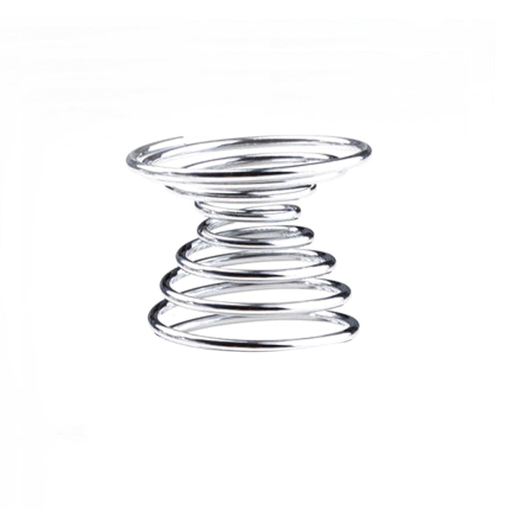 1PC Ei Halfter Metall Ei Tasse Spirale Küche Frühstück Kochen Werkzeug Eier Frühling Halfter
