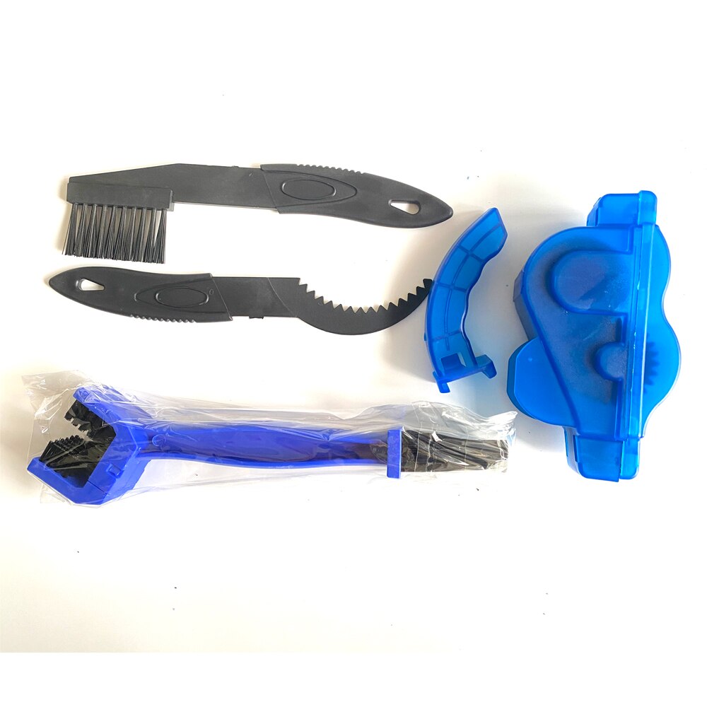 Bike Chain Cleaner Clean Machine Brushes Cycling Cleaning Kit Bicycle Brush Maintenance Tool for Mountain Road City BMX: 02