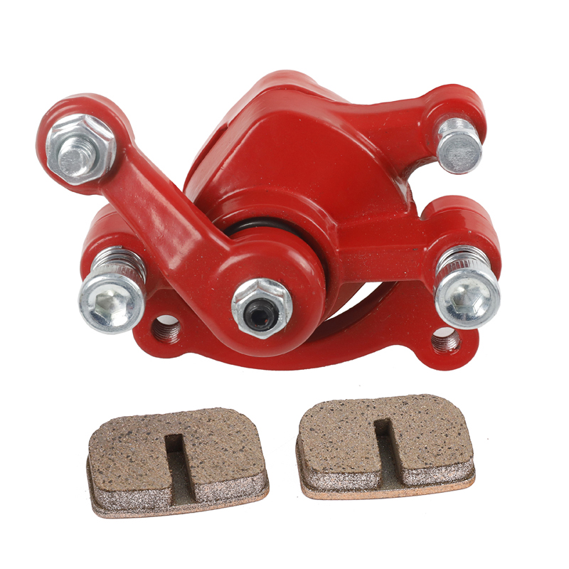 Främre bakre skivbromsok med belägg för 2- -takts 43cc 47cc 49cc kinesisk minimoto barn atv fyrhjuling dirt pocket bike bensinscooter