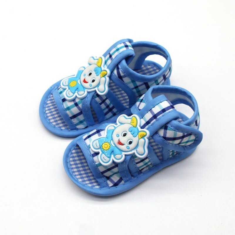 Baby Sandaal Zomer Pasgeboren Peuter Jongen Meisje Cartoon Dier Sandalen Zachte Zool Outdoor Schoenen