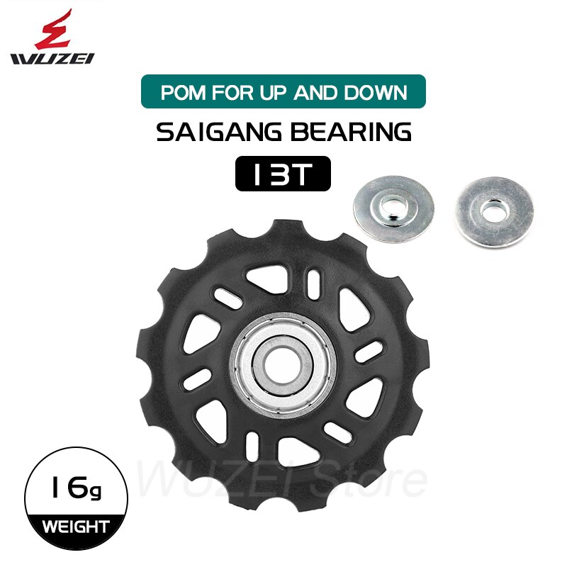 Polea de plástico para bicicleta de montaña, Kit de reparación de desviador trasero para Sram X01 XX1 GX NX Eagle, 11T, 12T, 13T, 14T, 16T: 13T