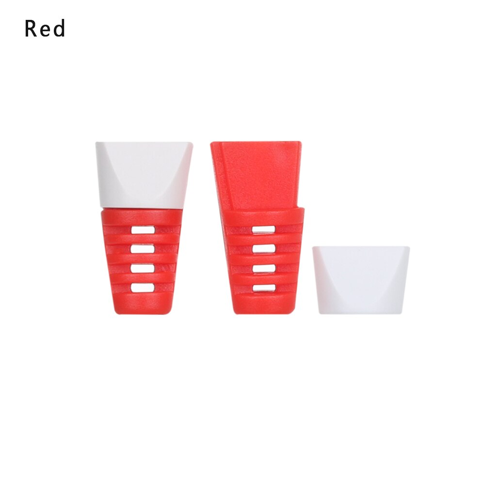 Lovely Cartoon Fruit Charger Cable Winder Protective Case Saver Data line Protector Earphone Cord Protection Sleeve Wire Cover: red protector