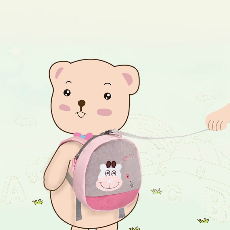 Mignon bébé sécurité harnais sac à dos enfant en bas âge Anti-perte sac enfants confort Traction cartable enfant en bas âge anti perdu zone poignet lien