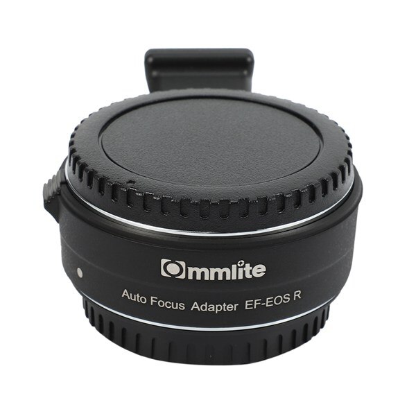 Adaptador de montaje de lente Commlite CM-EF-EOS R, adaptador de montaje de enfoque automático con Control electrónico de apertura de función IS para Canon EF/EF-S