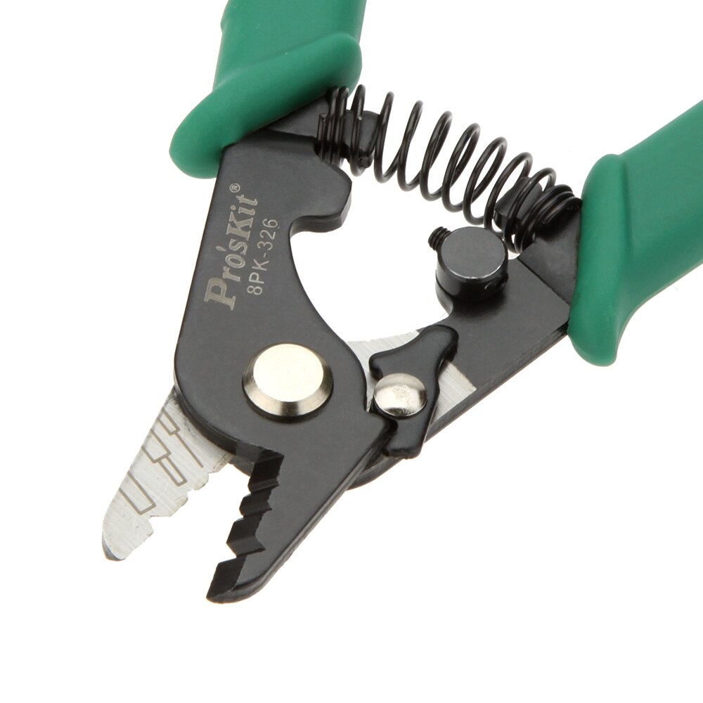 Wire Stripper Tool - Proskit 8PK-326 - Fiber Optic Cable Cutter - Precision Pliers