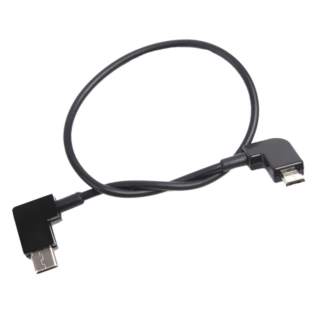 Usb Type C Naar Micro Usb Kabel 90 Graden USB-C Male Naar Micro-B Male Adapter
