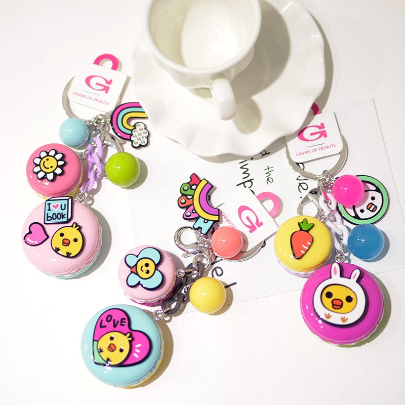 Ysk0267 Graindebeaute Korea południowa ornament Aznavour kolor Macarons brelok