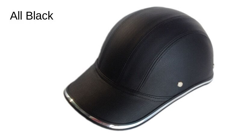 Adjustable Bike Cycling Helmet Baseball Cap Anti UV Safety Bicycle Helmet Men Women Road Bike Helmet for Outdoor MTB Skating: black