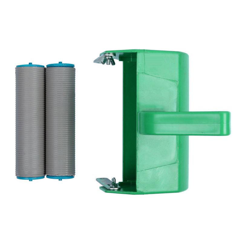 5 "wzorzysty wałek robić farby dekoracyjny wałek robić tekstury z pojedynczy kolor maszyna robić malowania, 5-calowy wytłoczony plastikowy uchwyt