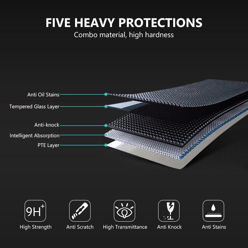 Ultra-thin Screen Protector Film for Garmin Forerunner 35 Smart Watch Screen Protector Glass Screen Explosion Proof SmartWatch