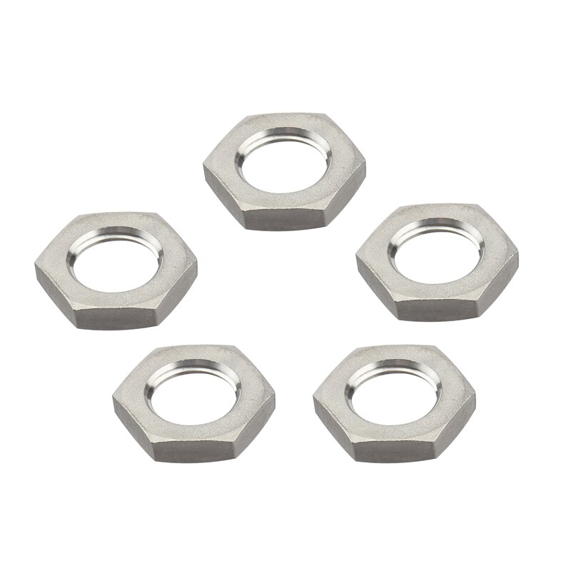 5pcs/lot Homebrew Hardware 1/2" Female Stainless Lock Nut,304 stainless steel Female Lock Nut 1/2" BSP