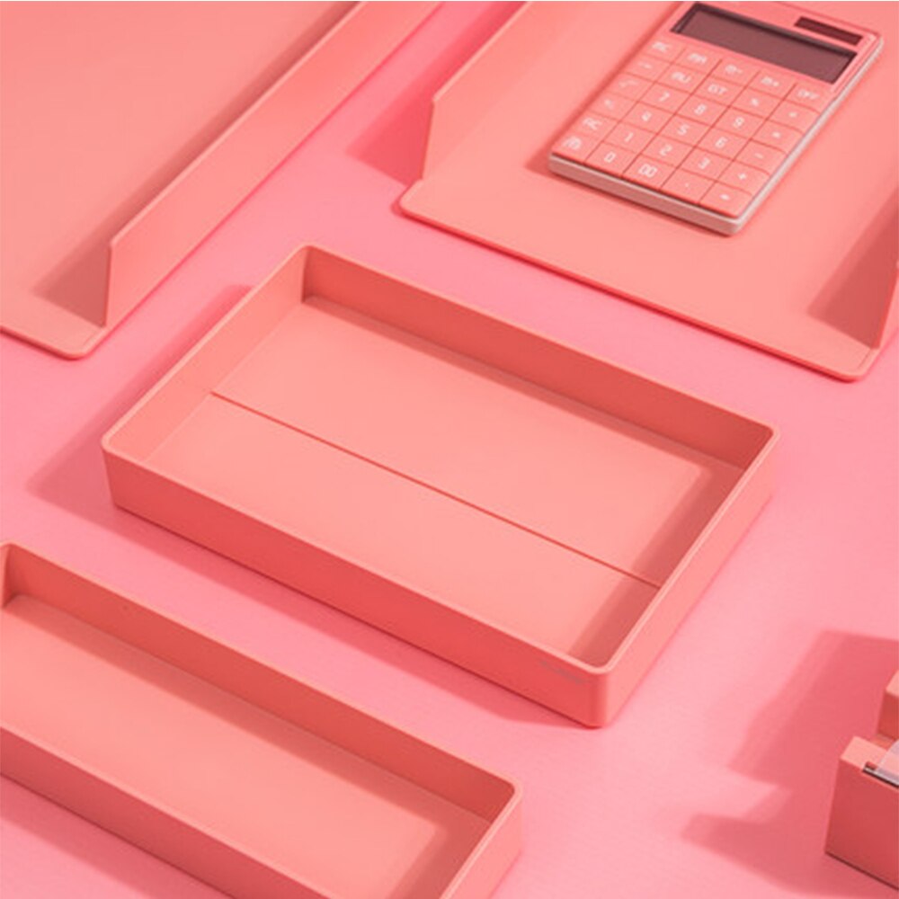 Nusign DIY Combination File Stationery Holder Files Storage Box Multi-layer Rack Information Finishing Storage Shelf For Office