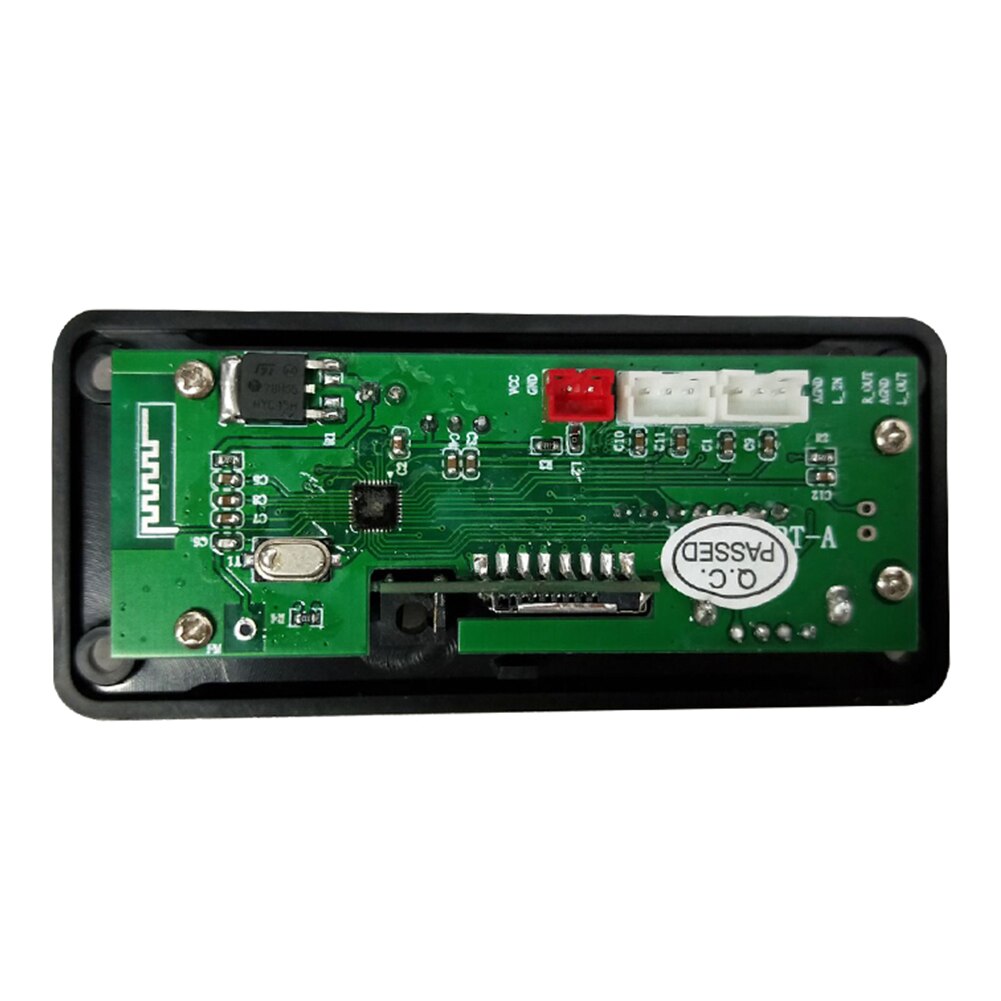 Altavoz Bluetooth para coche, accesorios para vehículo, módulo electrónico de Audio, portátil, BT 5,0, placa decodificadora de MP3, mando a distancia, Radio FM